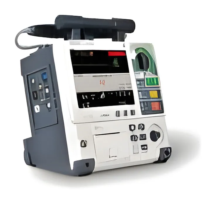 Defibrillator, cardiology equipment