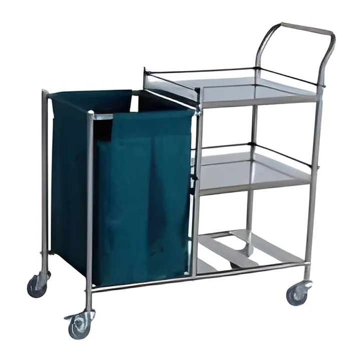 Linen Trolley, medical furniture equipment
